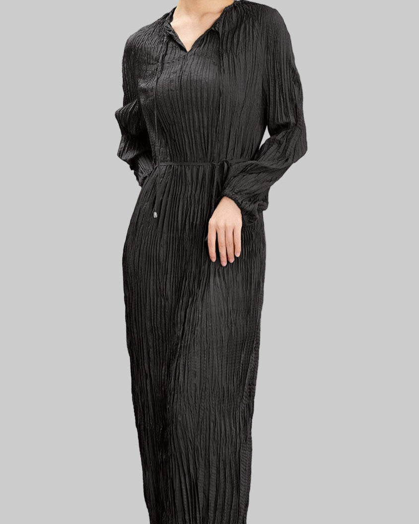 Irregular Pleated Dress